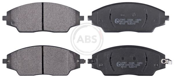 Гальмівні колодки дискові A.B.S. 37987
