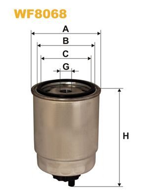 Паливний фільтр WIX FILTERS WF8068 - zapix