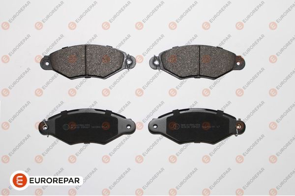 Гальмівні колодки дискові EUROREPAR 1617254780