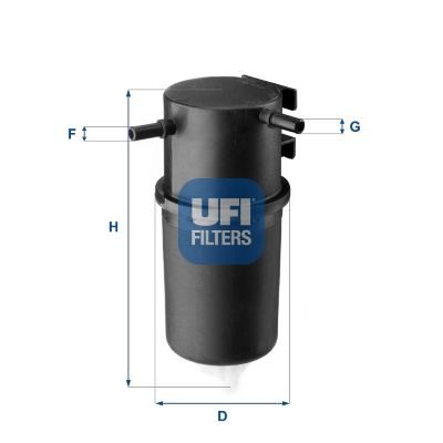 Паливний фільтр UFI 2414500 - zapix