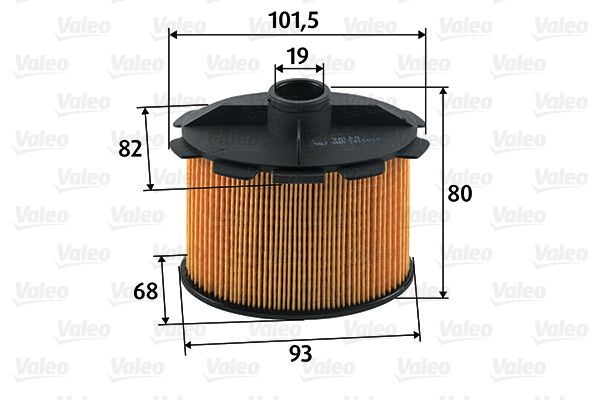 Паливний фільтр VALEO 587905 - zapix