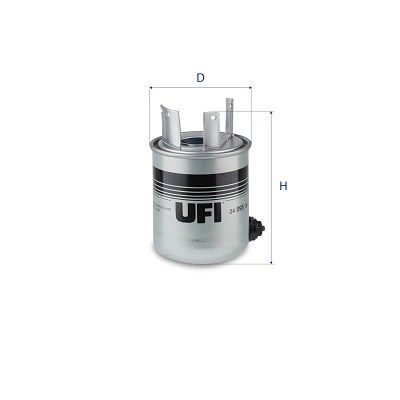 Паливний фільтр UFI 2409506 - zapix