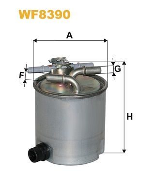 Топливный фильтр WIX FILTERS WF8390