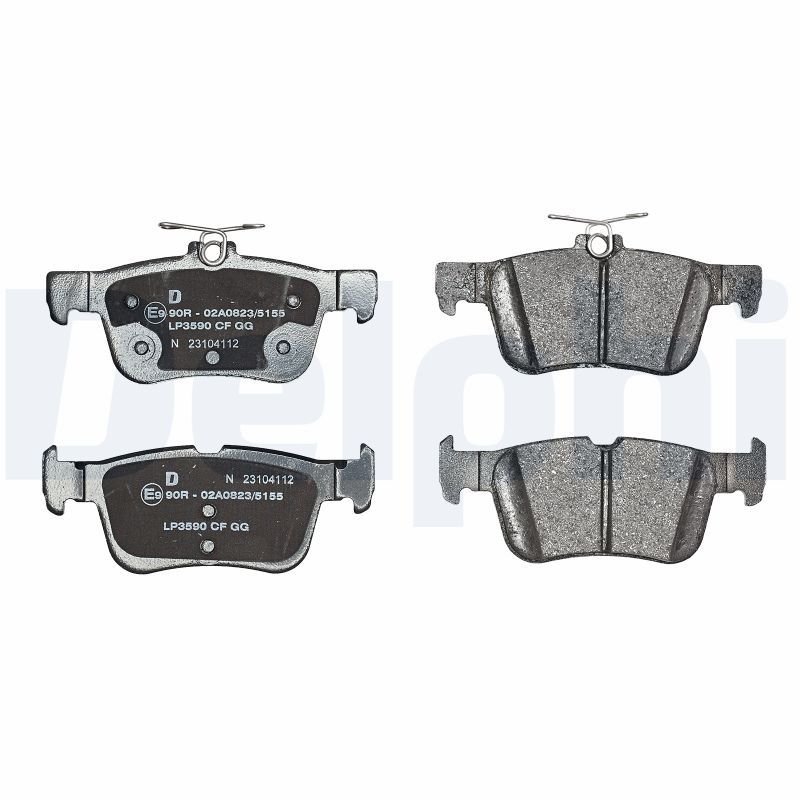 Гальмівні колодки дискові DELPHI LP3590 - zapix