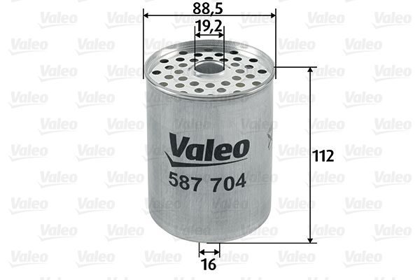 Паливний фільтр VALEO 587704 - zapix