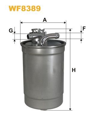 Паливний фільтр WIX FILTERS WF8389 - zapix