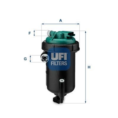 Паливний фільтр UFI 5514800 - zapix