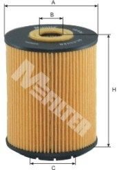 Оливний фільтр MFILTER TE636 - zapix