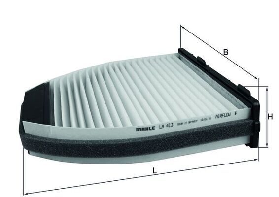 Фільтр салону MAHLE LA413 - zapix