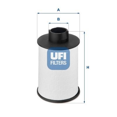 Паливний фільтр UFI 60H2O00 - zapix