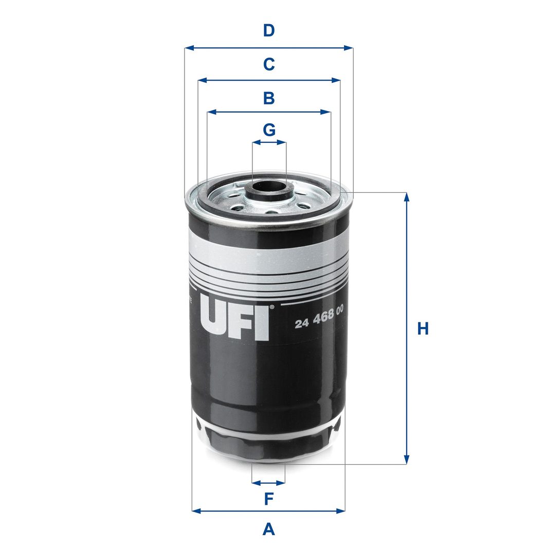 Паливний фільтр UFI 2446800 - zapix