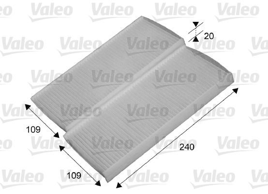 Фільтр салону VALEO 715649 - zapix