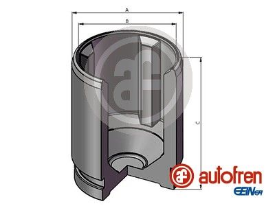 Поршень гальмівного супорта AUTOFREN SEINSA D025719 - zapix