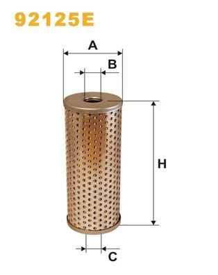 Гідравлічний фільтр WIX FILTERS 92125E - zapix