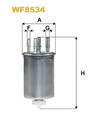 Паливний фільтр WIX FILTERS WF8534 - zapix