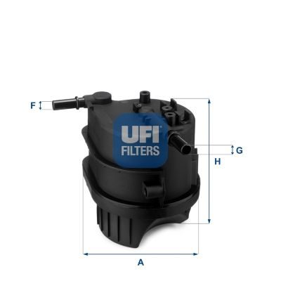 Паливний фільтр UFI 2434300 - zapix