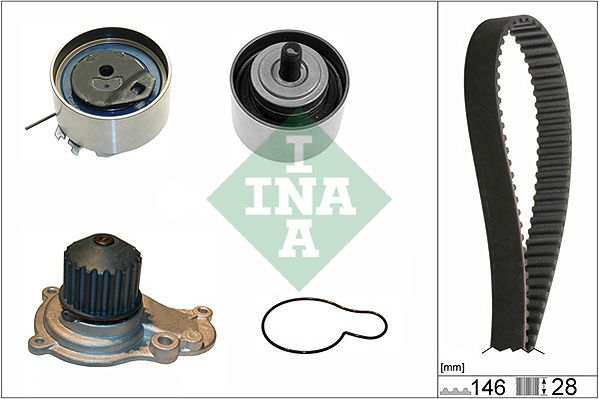 Комплект ременя ГРМ SCHAEFFLER INA 530064130 - zapix