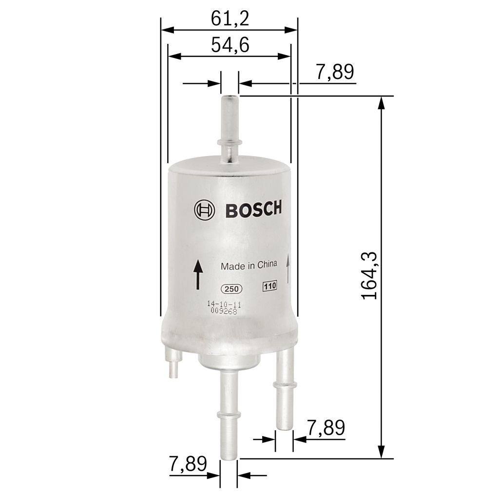 Паливний фільтр BOSCH F026403008 - zapix