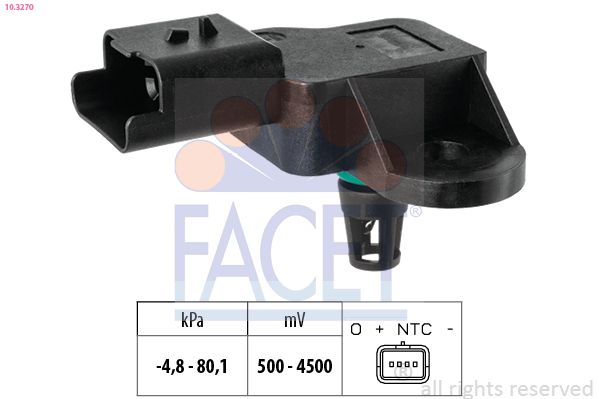 Датчик тиску наддува FACET 103270 - zapix