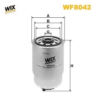 Паливний фільтр WIX FILTERS WF8042 - zapix