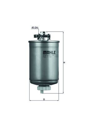 Паливний фільтр MAHLE KL77 - zapix