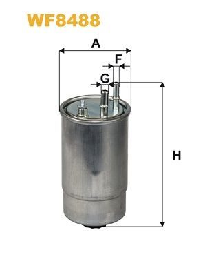 Паливний фільтр WIX FILTERS WF8488