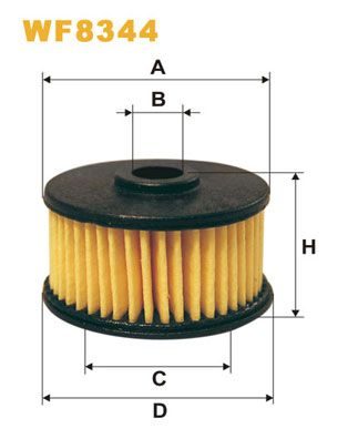 Паливний фільтр WIX FILTERS WF8344 - zapix