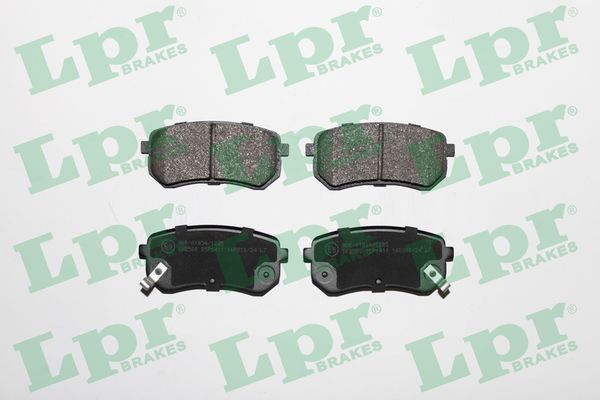 Гальмівні колодки дискові LPR 05P1411 - zapix
