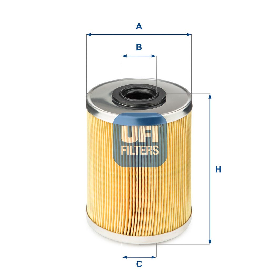 Паливний фільтр UFI 2668700 - zapix