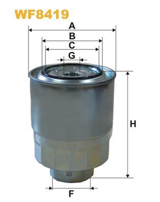 Паливний фільтр WIX FILTERS WF8419
