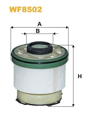 Паливний фільтр WIX FILTERS WF8502