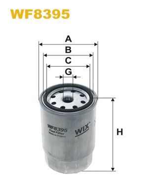 Паливний фільтр WIX FILTERS WF8395
