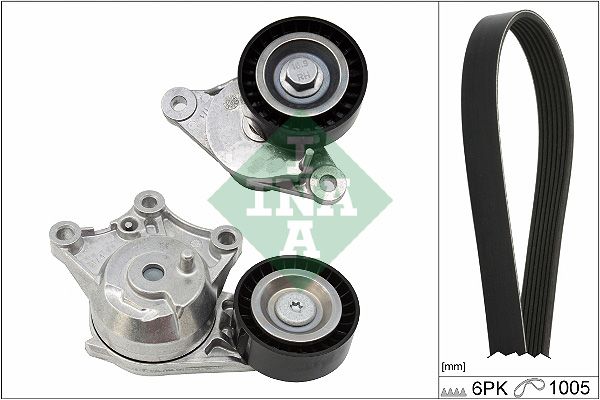 Комплект поліклинових ременів SCHAEFFLER INA 529035810 - zapix