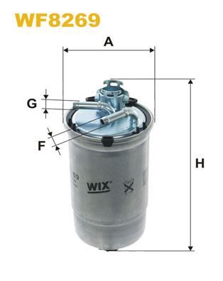 Паливний фільтр WIX FILTERS WF8269 - zapix