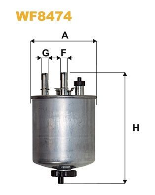 Паливний фільтр WIX FILTERS WF8474