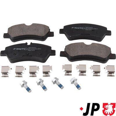 Гальмівні колодки дискові JP GROUP 1563701810 - zapix