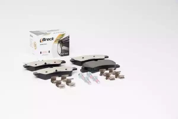 Гальмівні колодки дискові BRECK 256030070300 - zapix