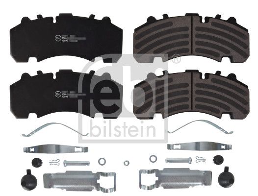 Гальмівні колодки дискові FEBI BILSTEIN 16606 - zapix