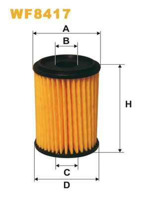 Паливний фільтр WIX FILTERS WF8417 - zapix