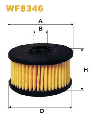 Паливний фільтр WIX FILTERS WF8346 - zapix