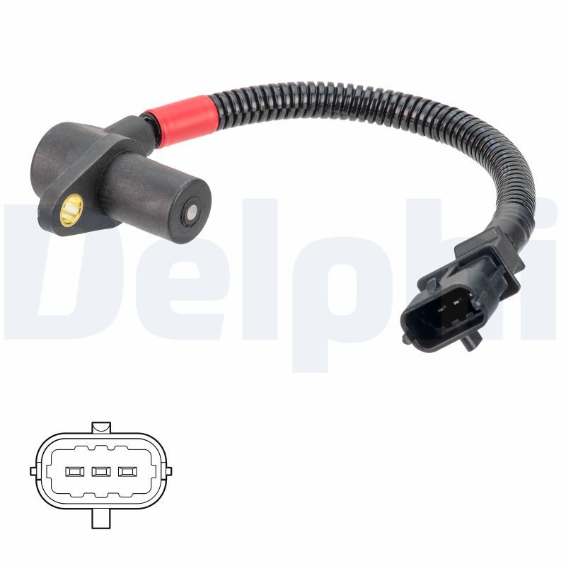 Датчик положення колінчастого валу DELPHI SS11239 - zapix