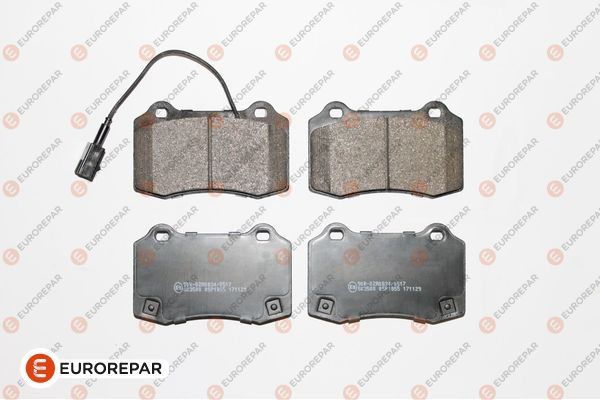 Тормозные колодки дисковые EUROREPAR 1675996080
