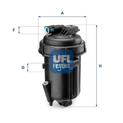 Паливний фільтр UFI 5516300 - zapix