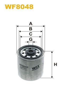 Паливний фільтр WIX FILTERS WF8048 - zapix