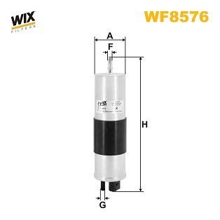 Топливный фильтр WIX FILTERS WF8576