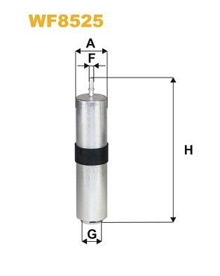 Паливний фільтр WIX FILTERS WF8525 - zapix