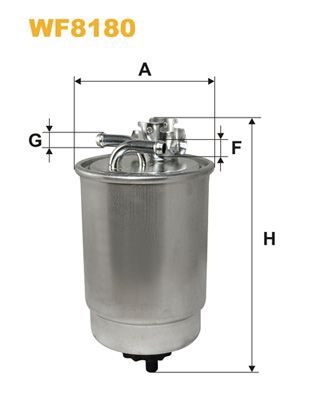 Топливный фильтр WIX FILTERS WF8180