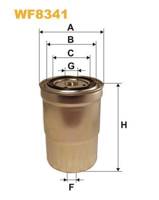 Паливний фільтр WIX FILTERS WF8341