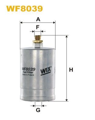 Паливний фільтр WIX FILTERS WF8039 - zapix