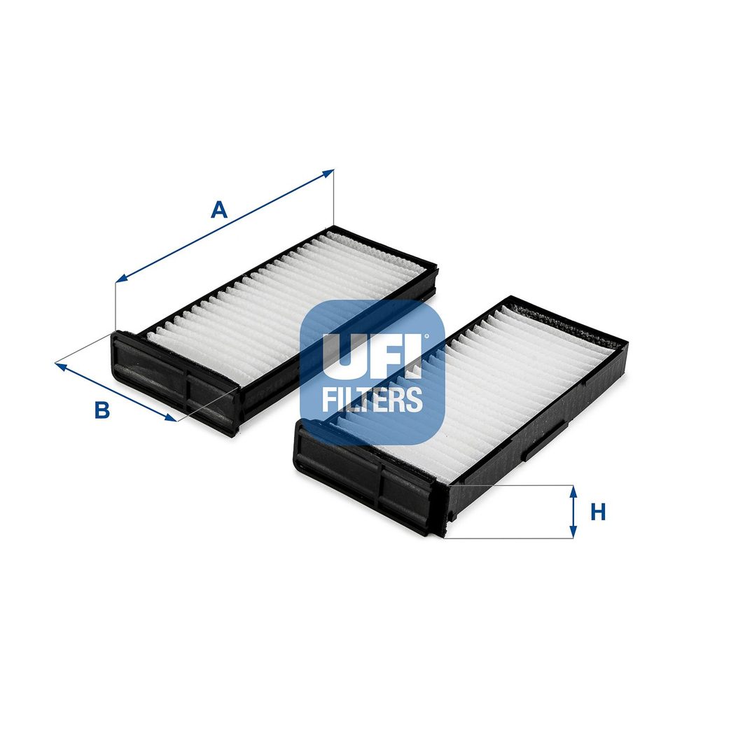 Фільтр салону UFI 5333800 - zapix